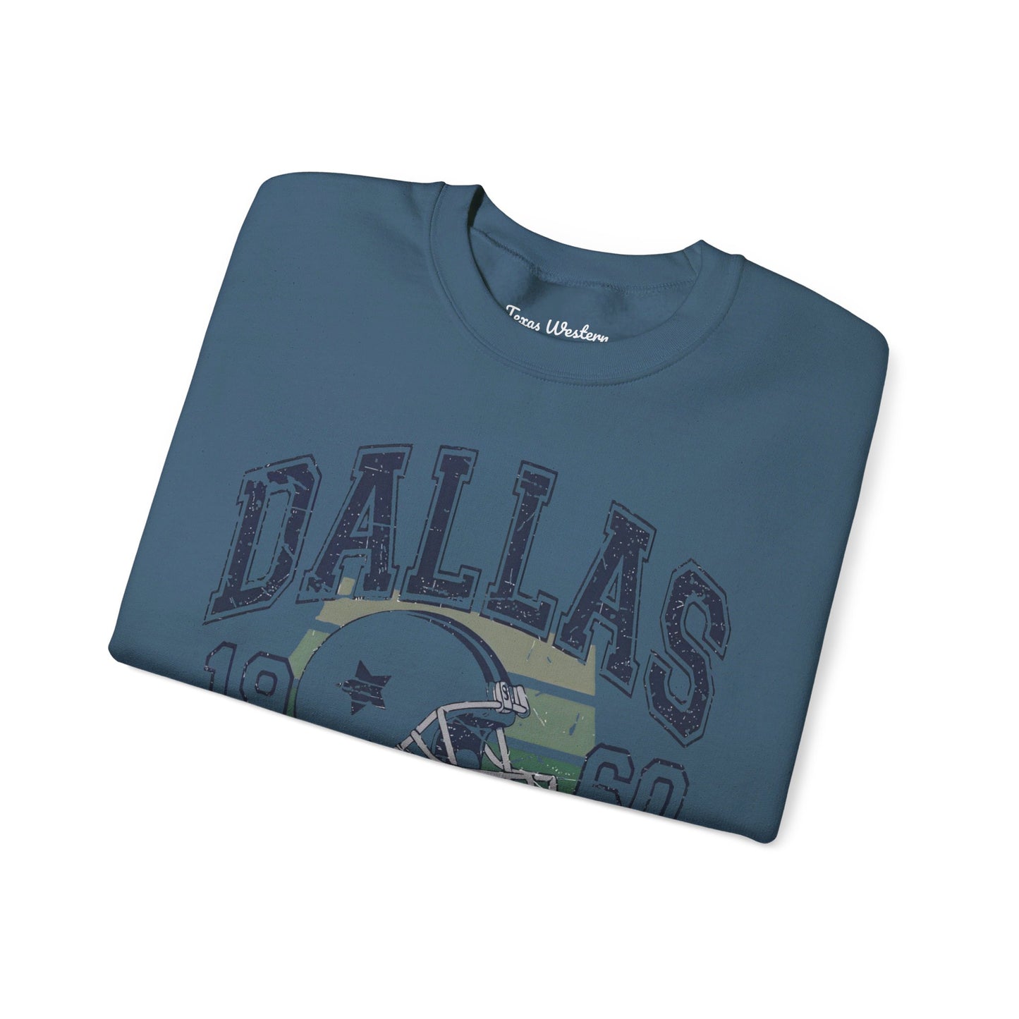 Dallas Football 1960 Crewneck - Gildan