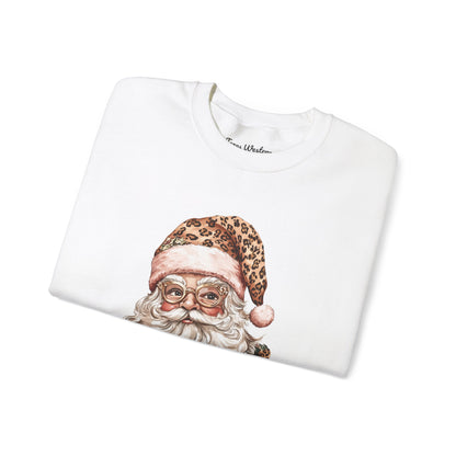 Cheetah Santa Crewneck - Gildan