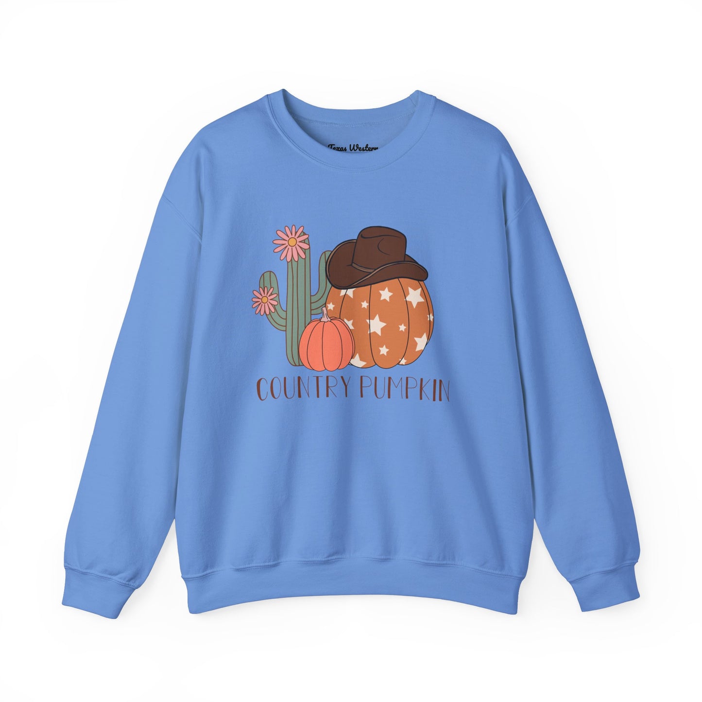 Country Pumpkin Crewneck - Gildan
