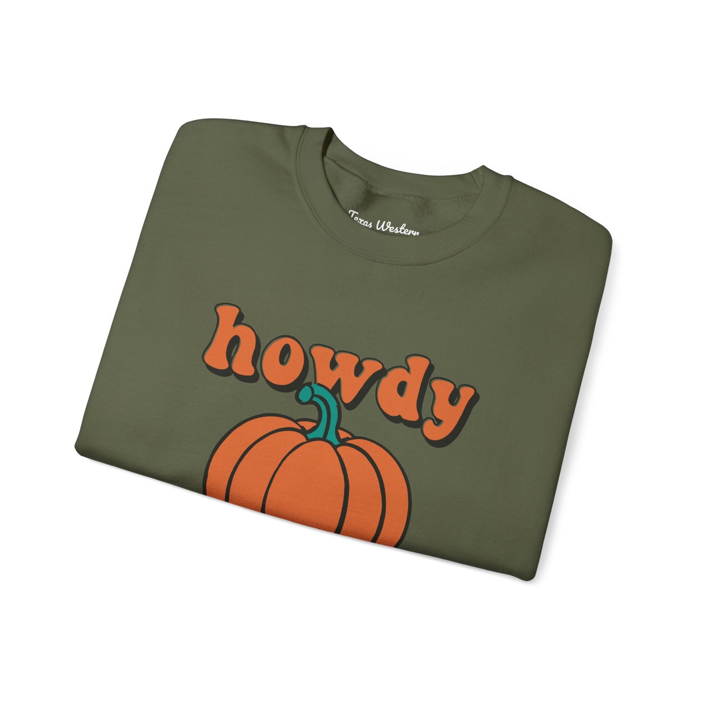 Howdy Pumpkin Crewneck - Gildan