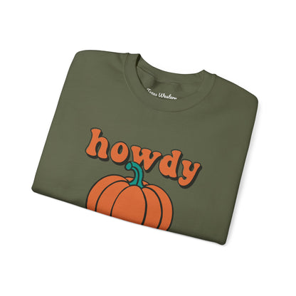 Howdy Pumpkin Crewneck - Gildan