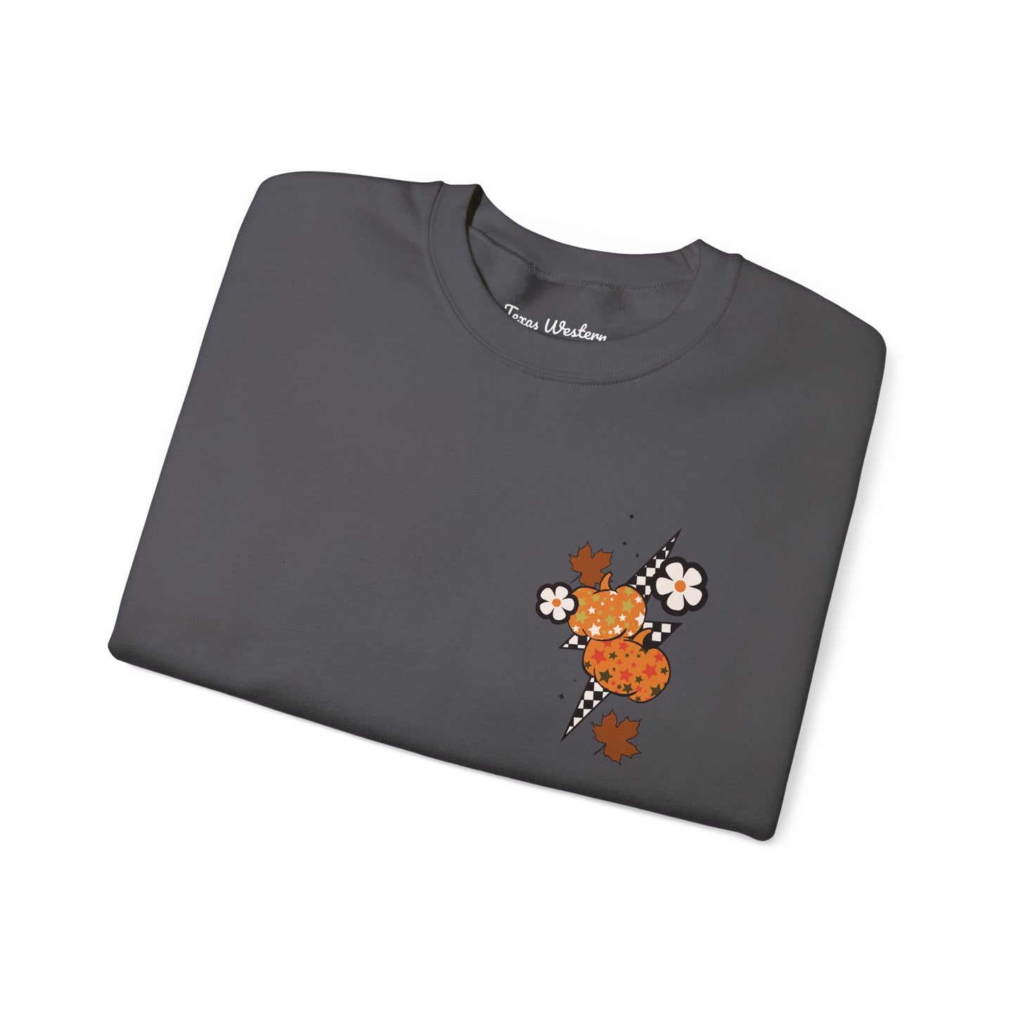 Give Thanks To The Lord Crewneck - Green - Gildan