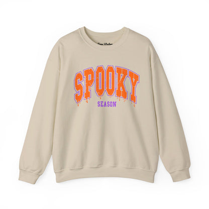 Orange Spooky Season Crewneck - Gildan