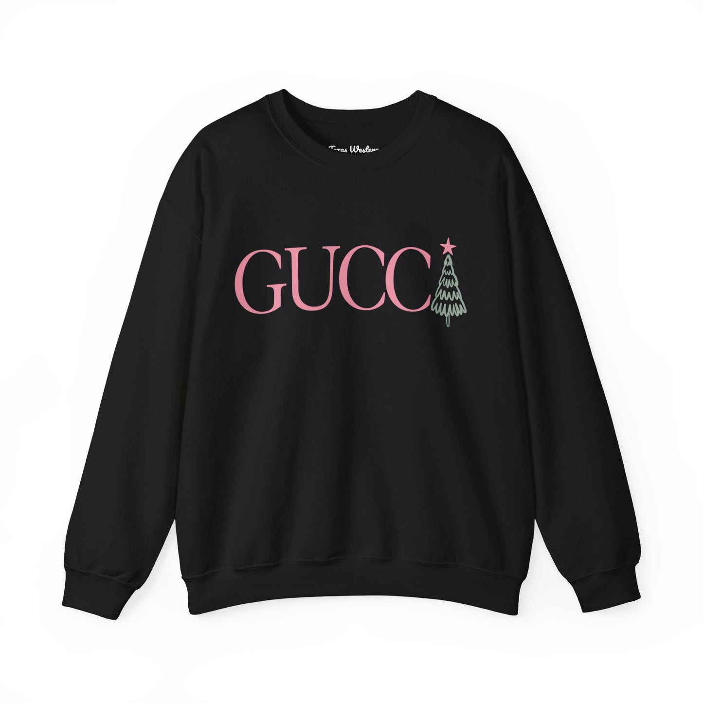 Gucc Tree Crewneck - Gildan
