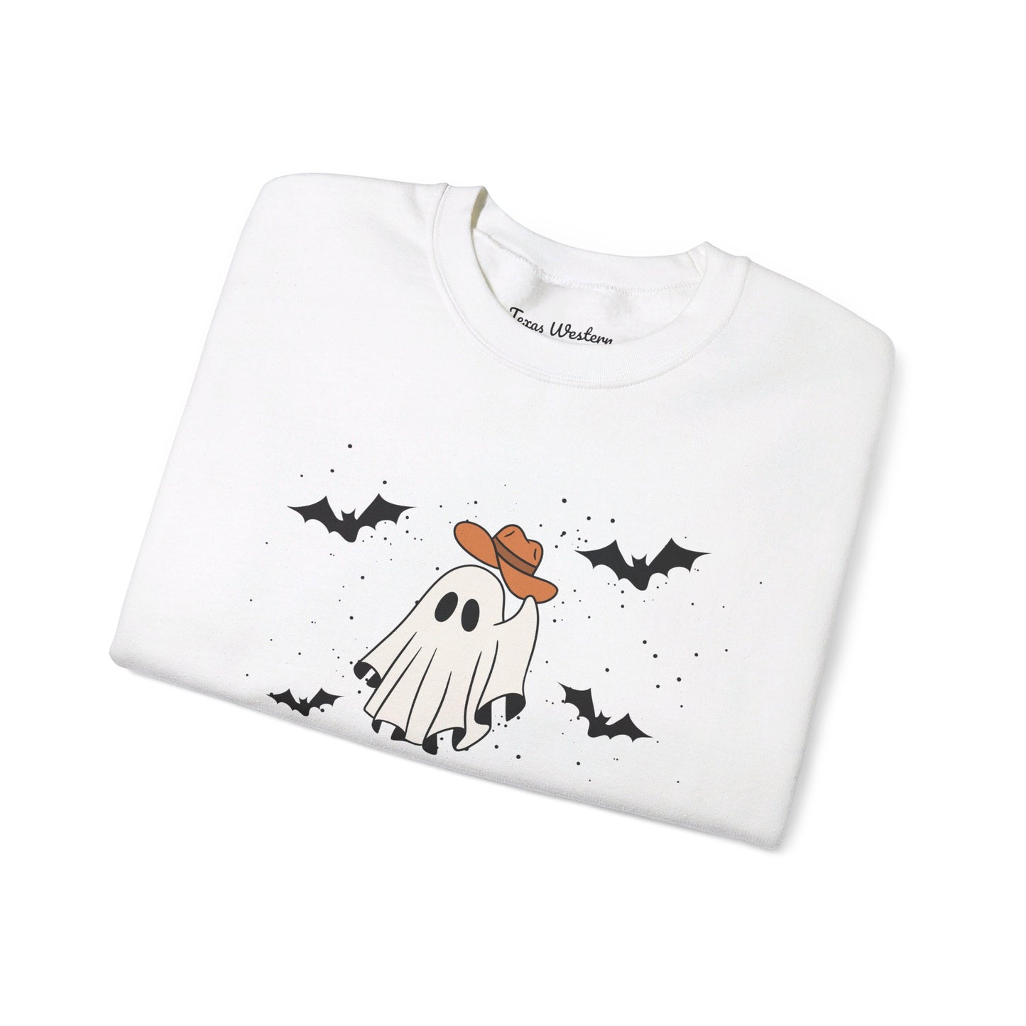 Ghost Cowboy Crewneck - Gildan