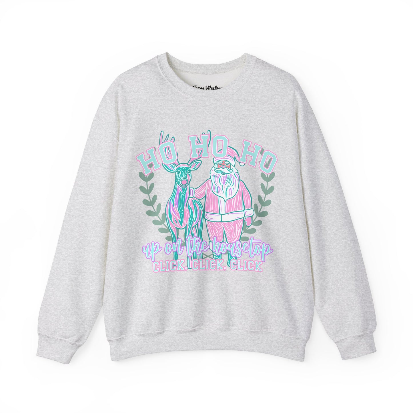 Up On the House Top Crewneck - Gildan