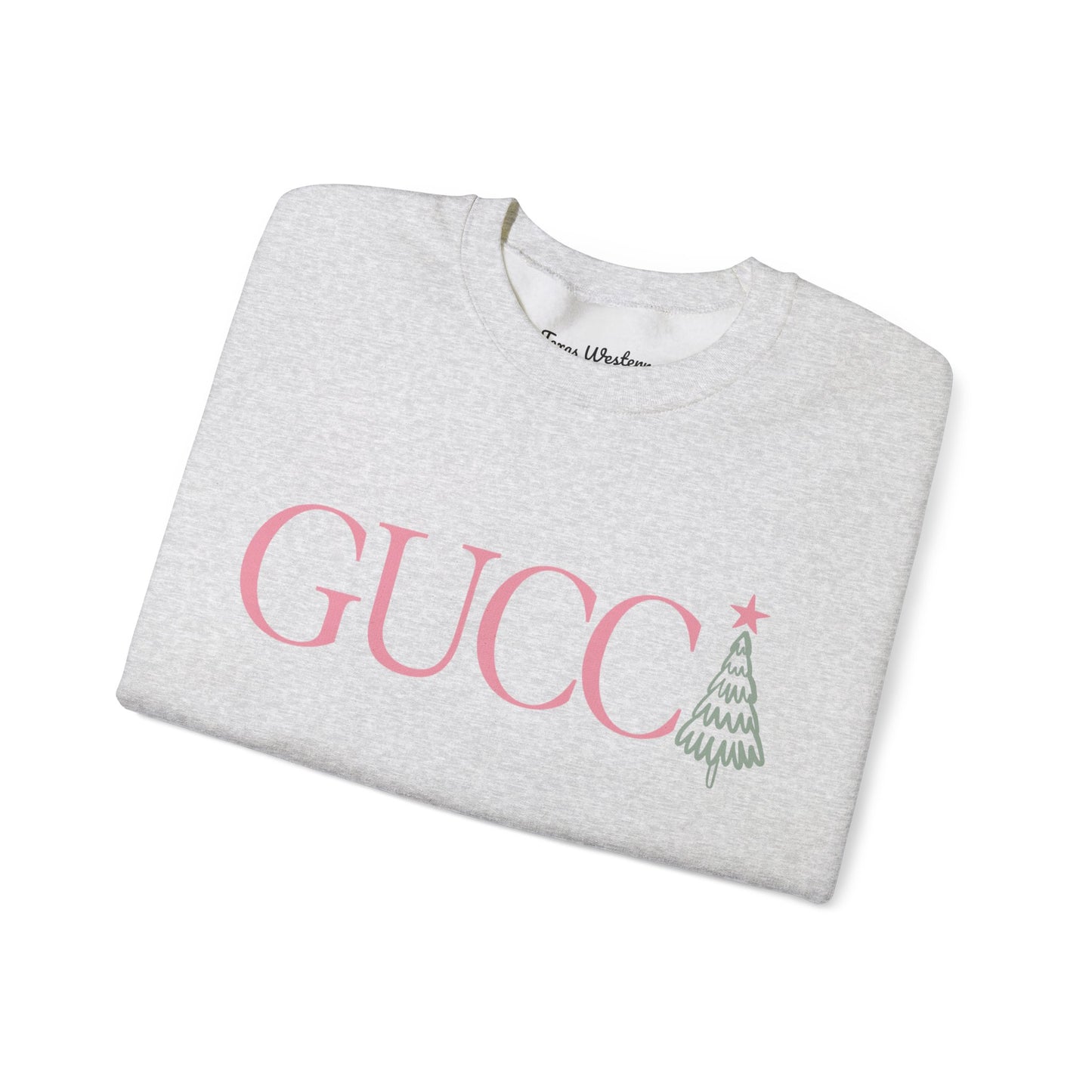 Gucc Tree Crewneck - Gildan