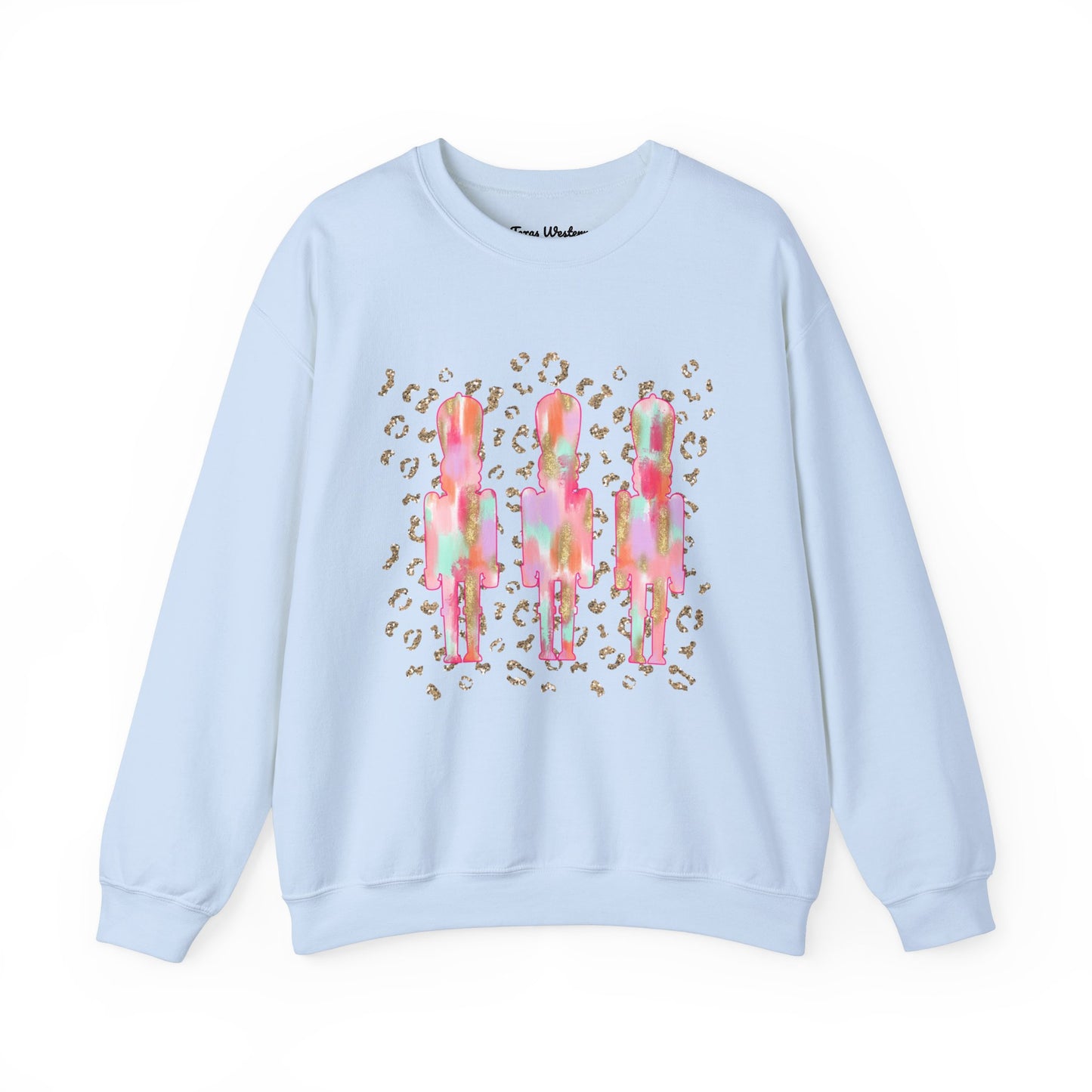 Brushstroke Nutcracker Crewneck - Gildan