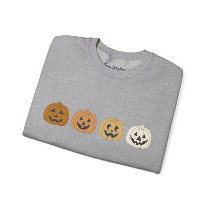 Four Pumpkins Crewneck - Gildan