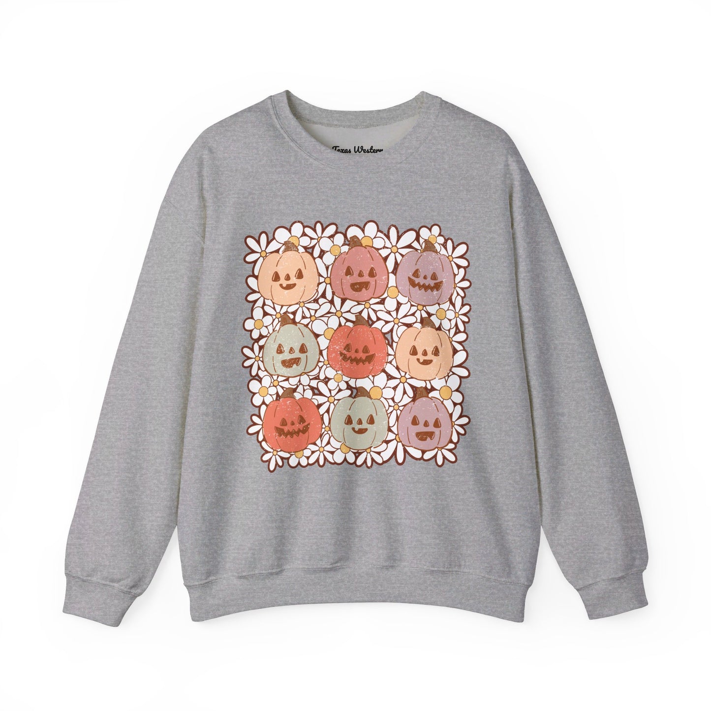 Nine Pumpkins Crewneck - Gildan