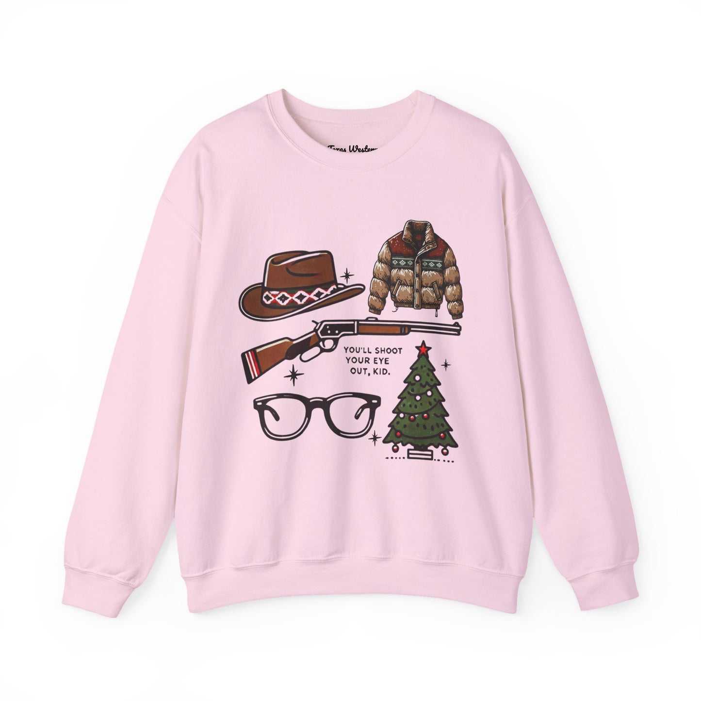 Shoot Your Eye Out Crewneck - Gildan