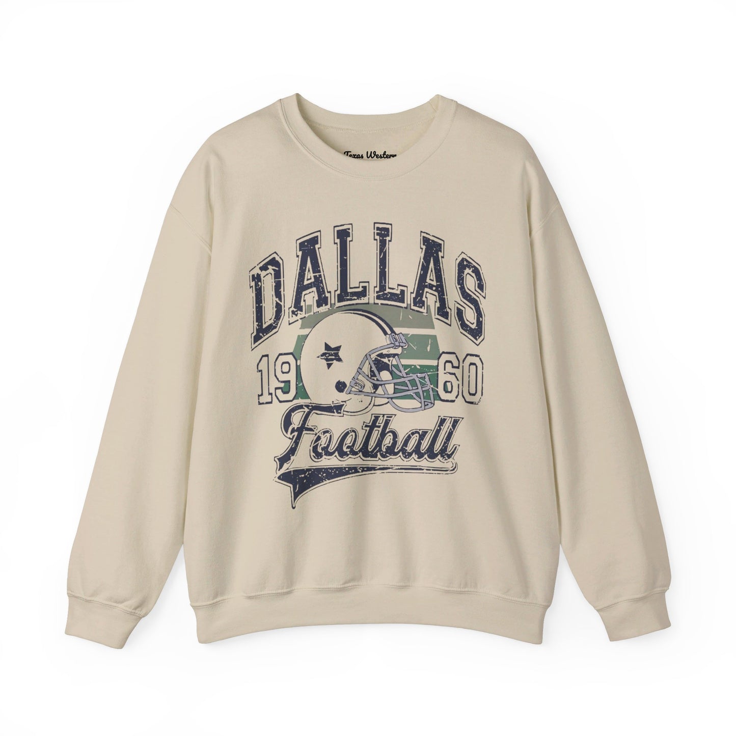 Dallas Football 1960 Crewneck - Gildan