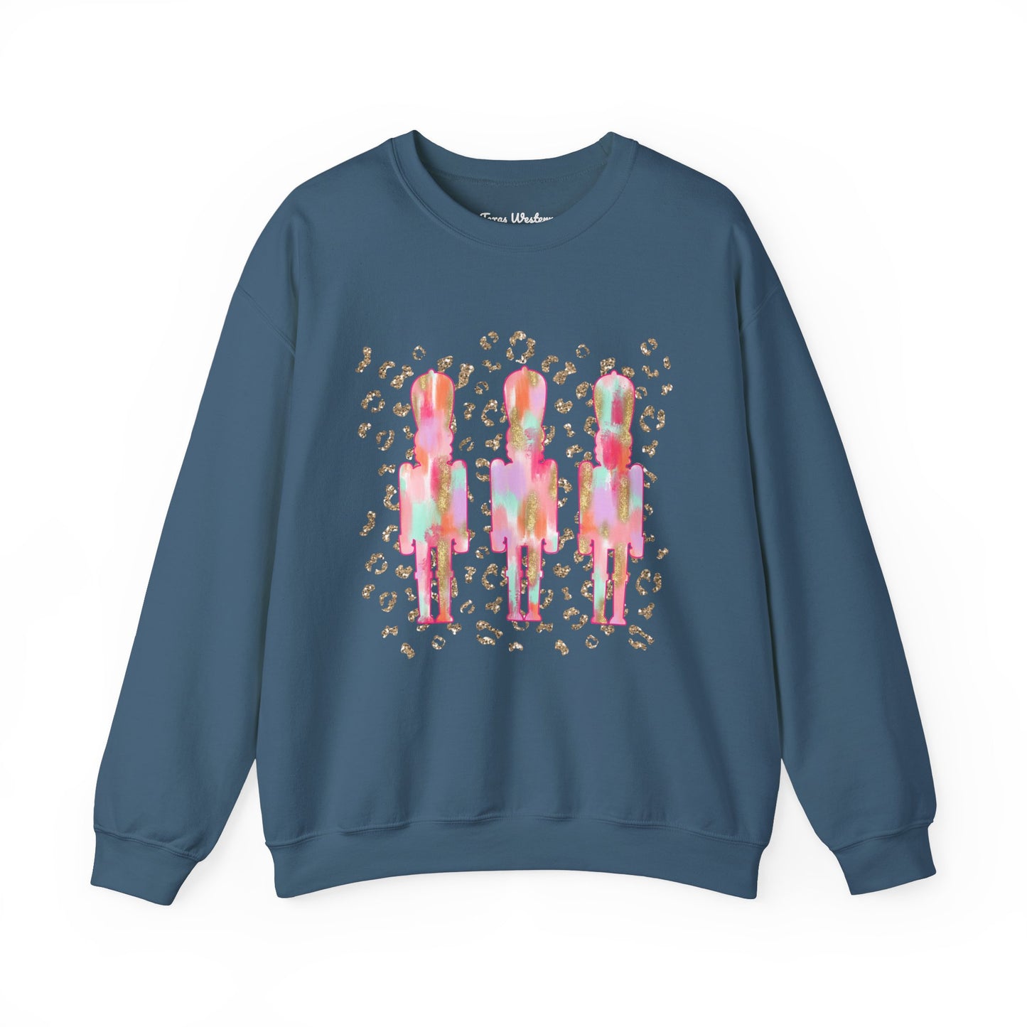 Brushstroke Nutcracker Crewneck - Gildan