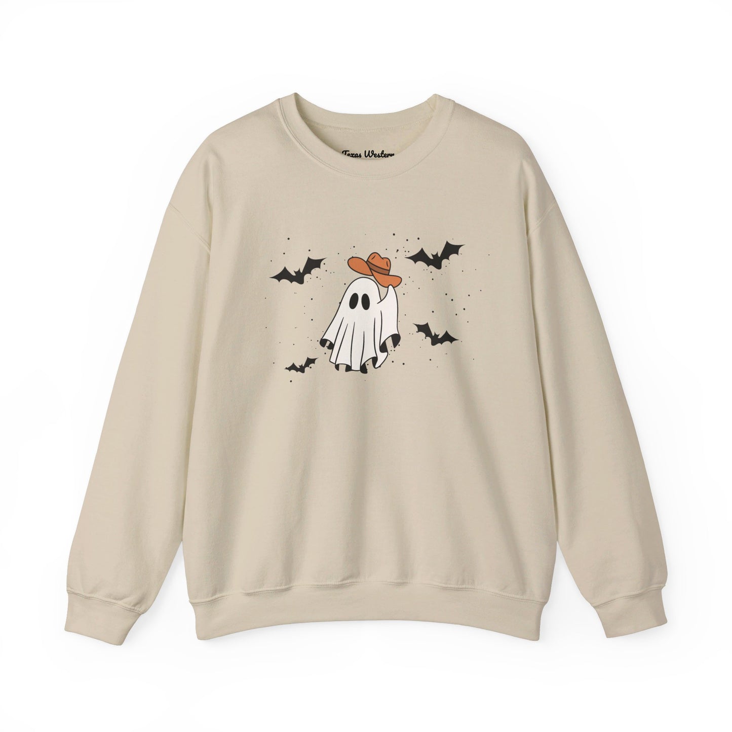 Ghost Cowboy Crewneck - Gildan