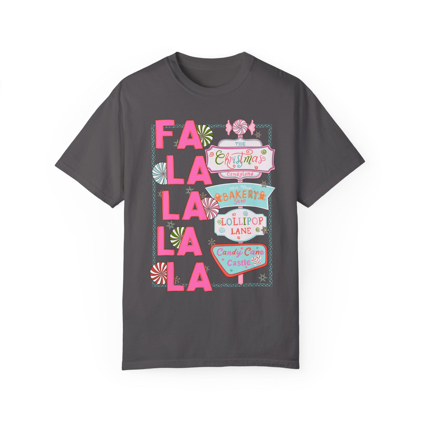 Fa La La La Tee - Comfort Colors