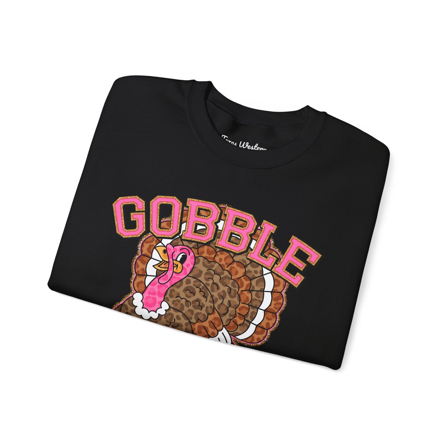 Gobble Till you Wobble Crewneck - Gildan