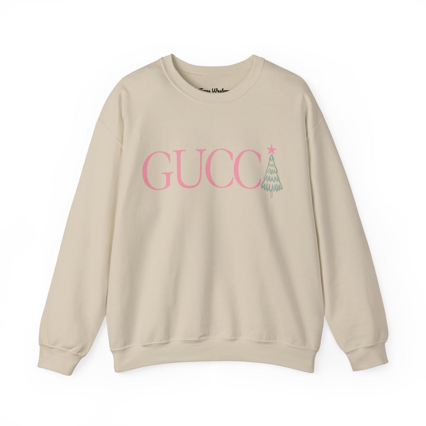 Gucc Tree Crewneck - Gildan