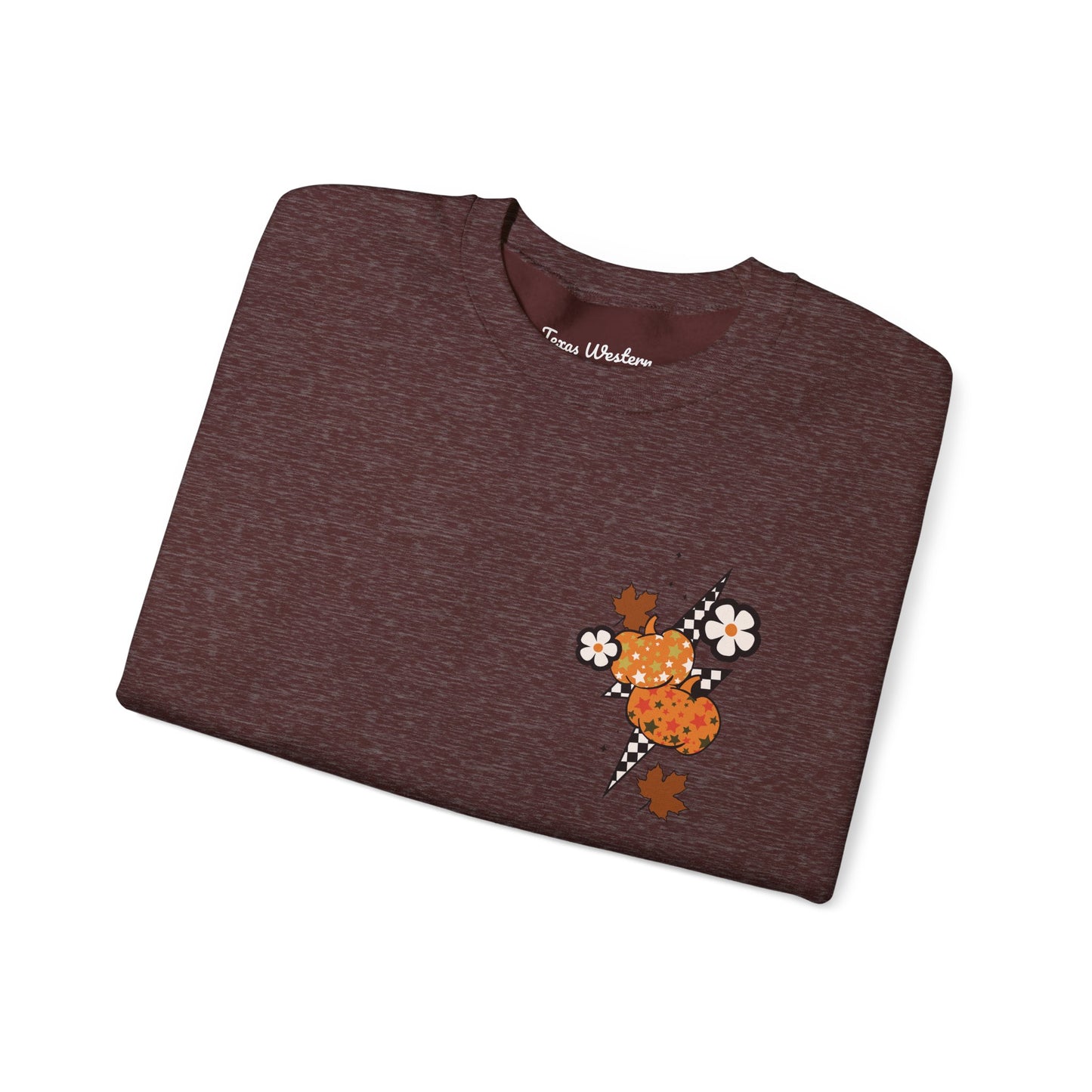 Give Thanks To The Lord Crewneck - Green - Gildan