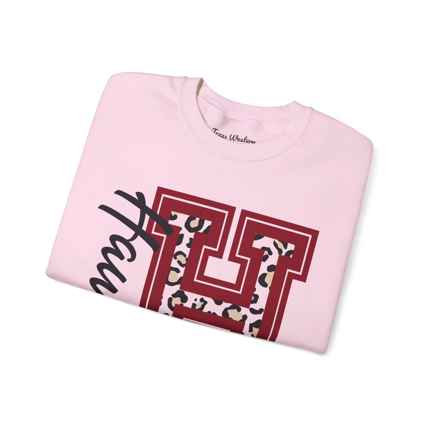 Hawks Cheetah Crewneck - Gildan