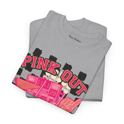 Pink Out Hawks Tee - Gildan