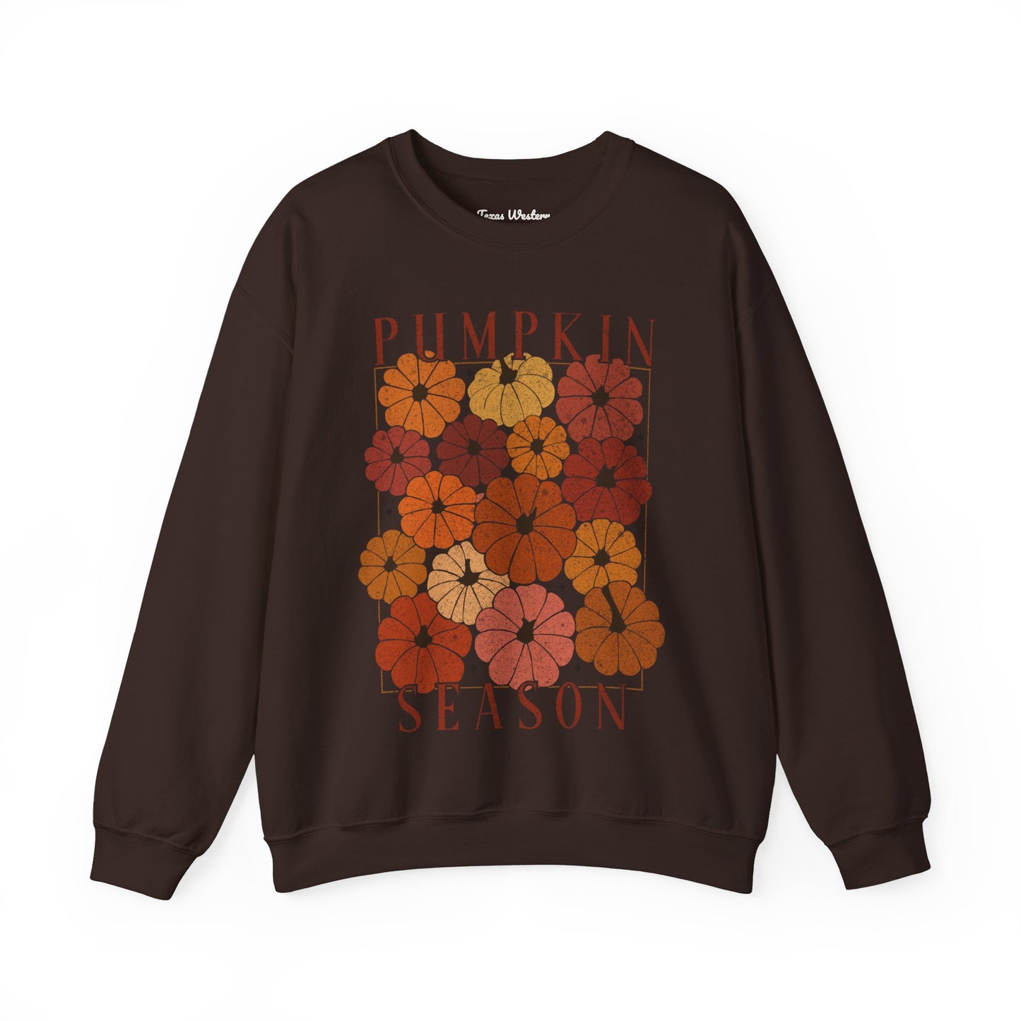 Pumpkin Season Collage Crewneck - Gildan