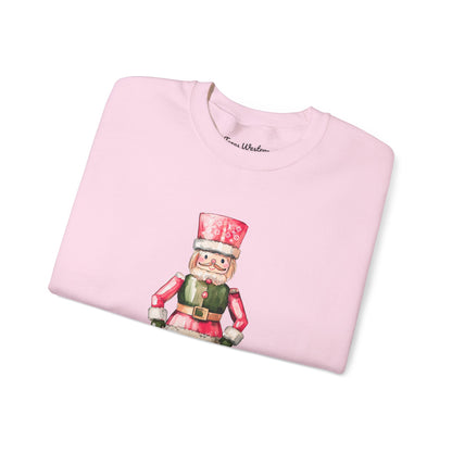 Pink Nutcracker Crewneck - Gildan