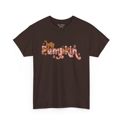 Hello Pumpkin Tee  - Gildan