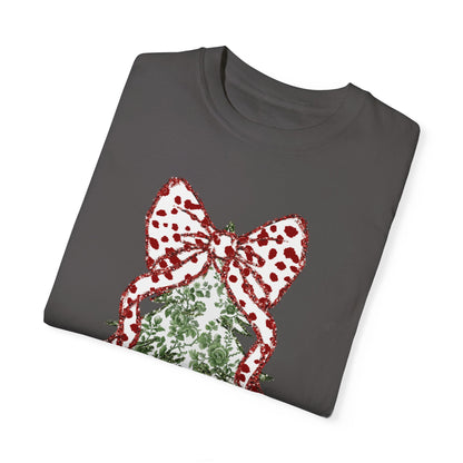 Glitter Christmas Tree Tee - Comfort Colors