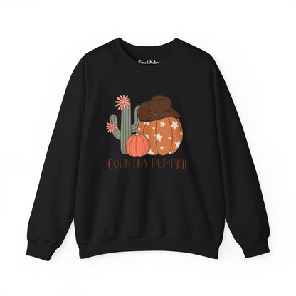 Country Pumpkin Crewneck - Gildan