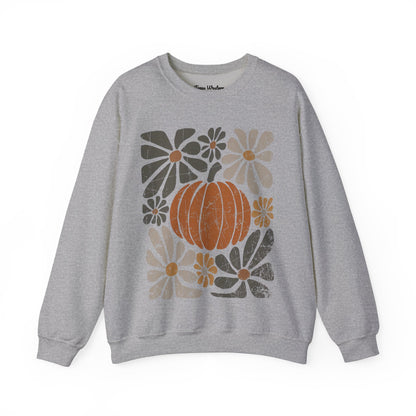 Boho Pumpkin Dark Crewneck - Gildan