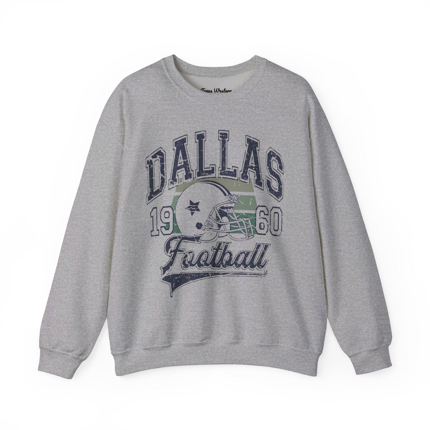 Dallas Football 1960 Crewneck - Gildan