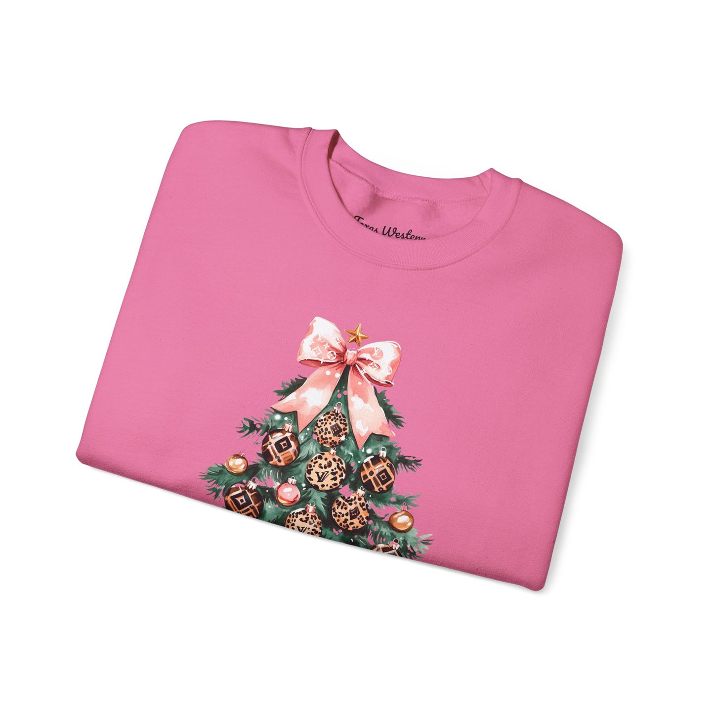 Boujiie Christmas Tree Crewneck - Gildan