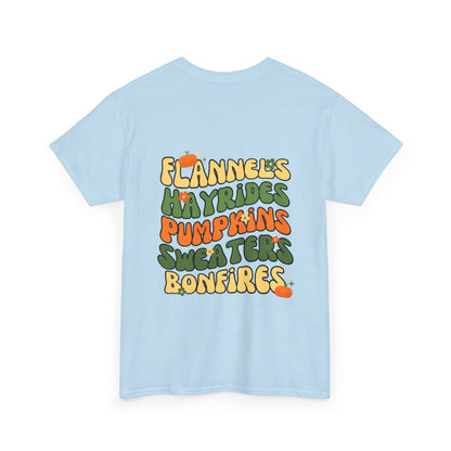 Fall Things Tee Front/Back Design - Gildan