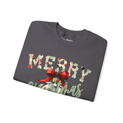 Merry Christmas Crewneck - Gildan