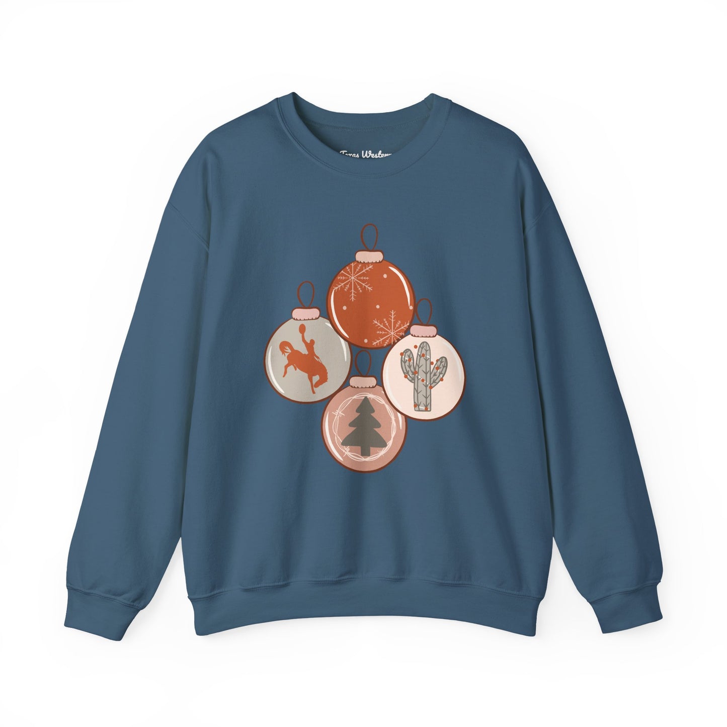 Cowboy Ornaments Crewneck - Gildan