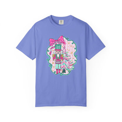 Pink Bow Nutcracker Tee - Comfort Colors