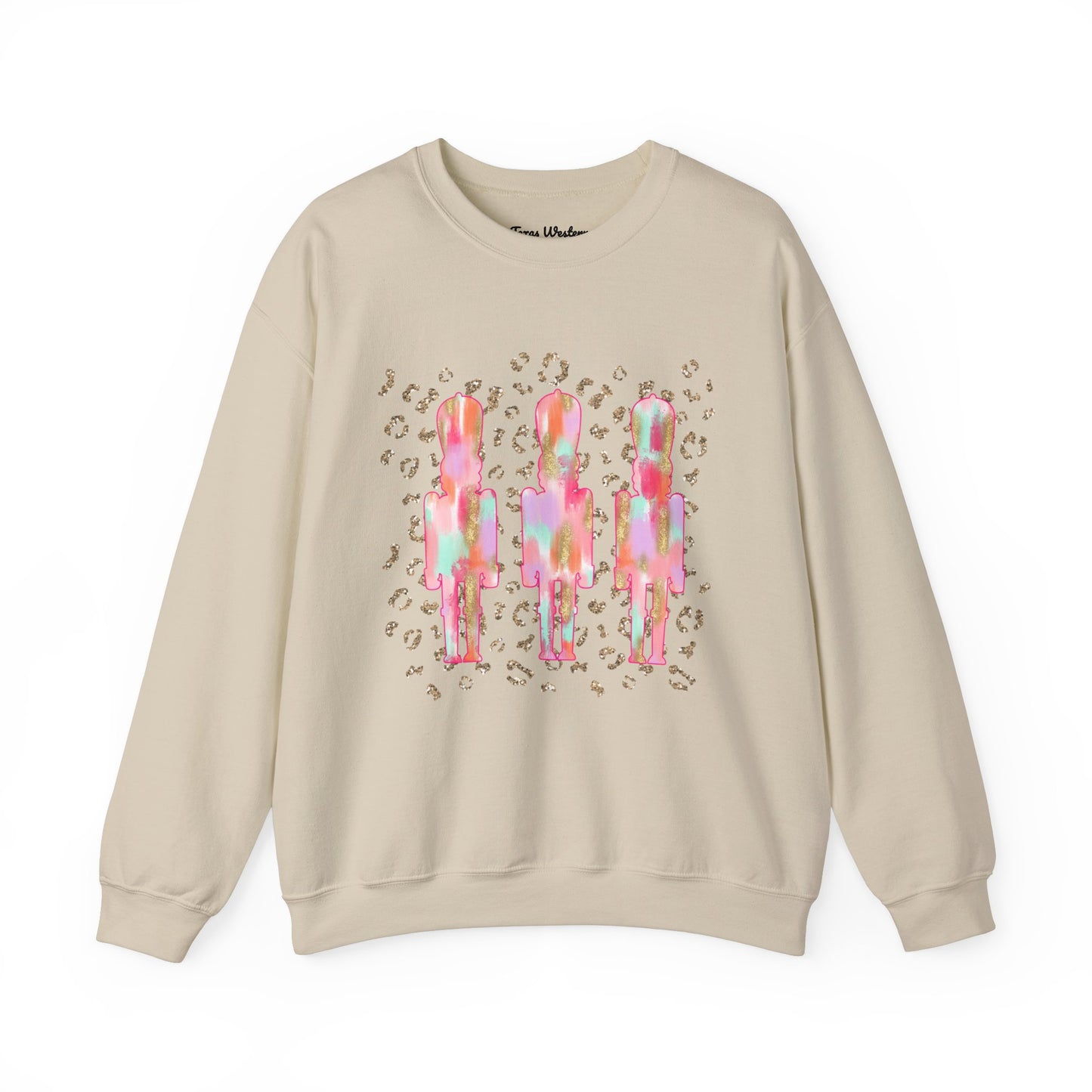 Brushstroke Nutcracker Crewneck - Gildan