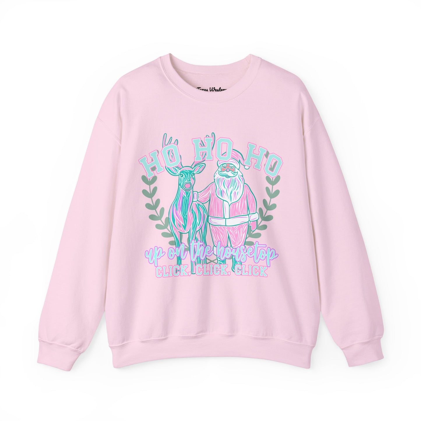 Up On the House Top Crewneck - Gildan
