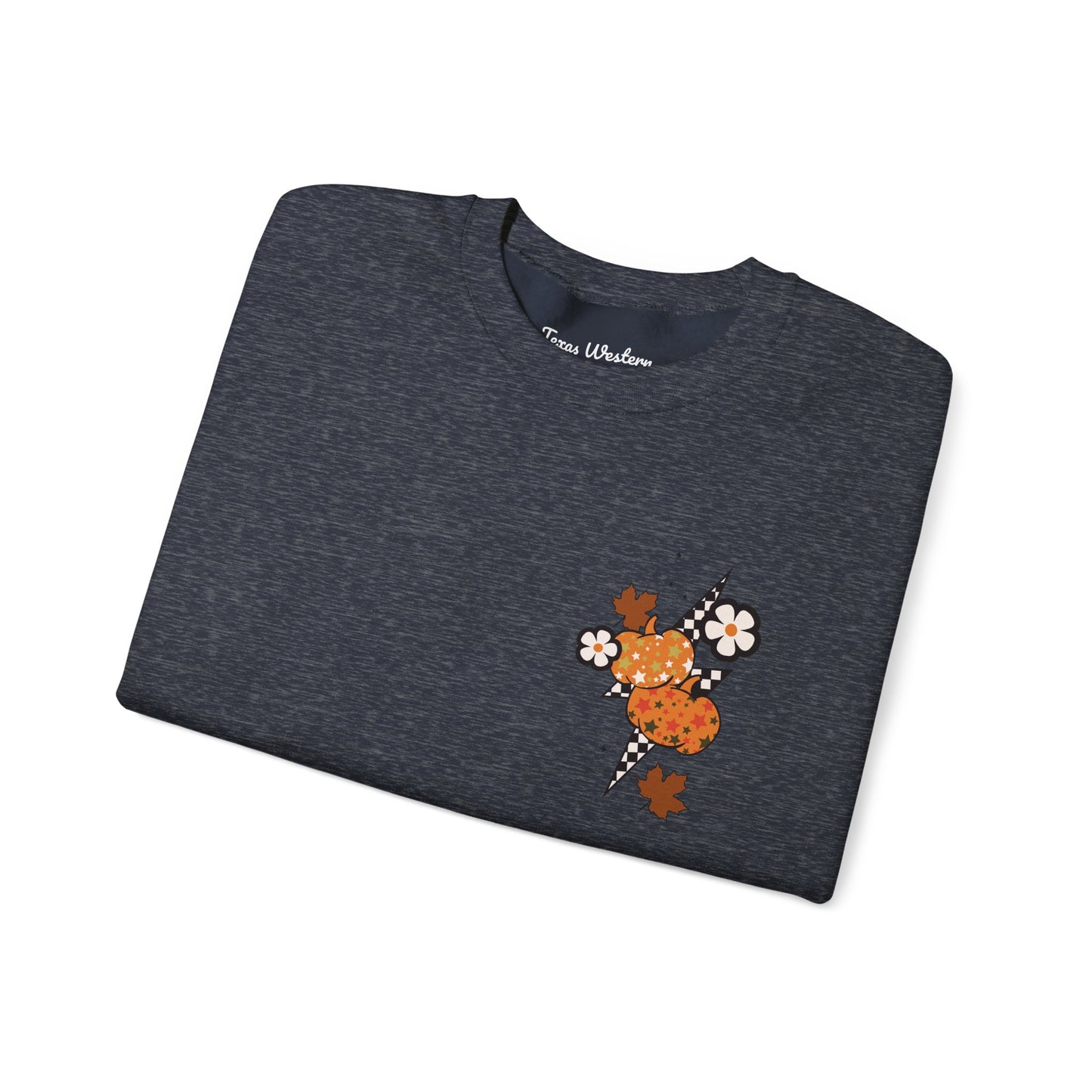 Give Thanks To The Lord Crewneck - Green - Gildan