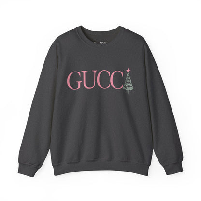 Gucc Tree Crewneck - Gildan