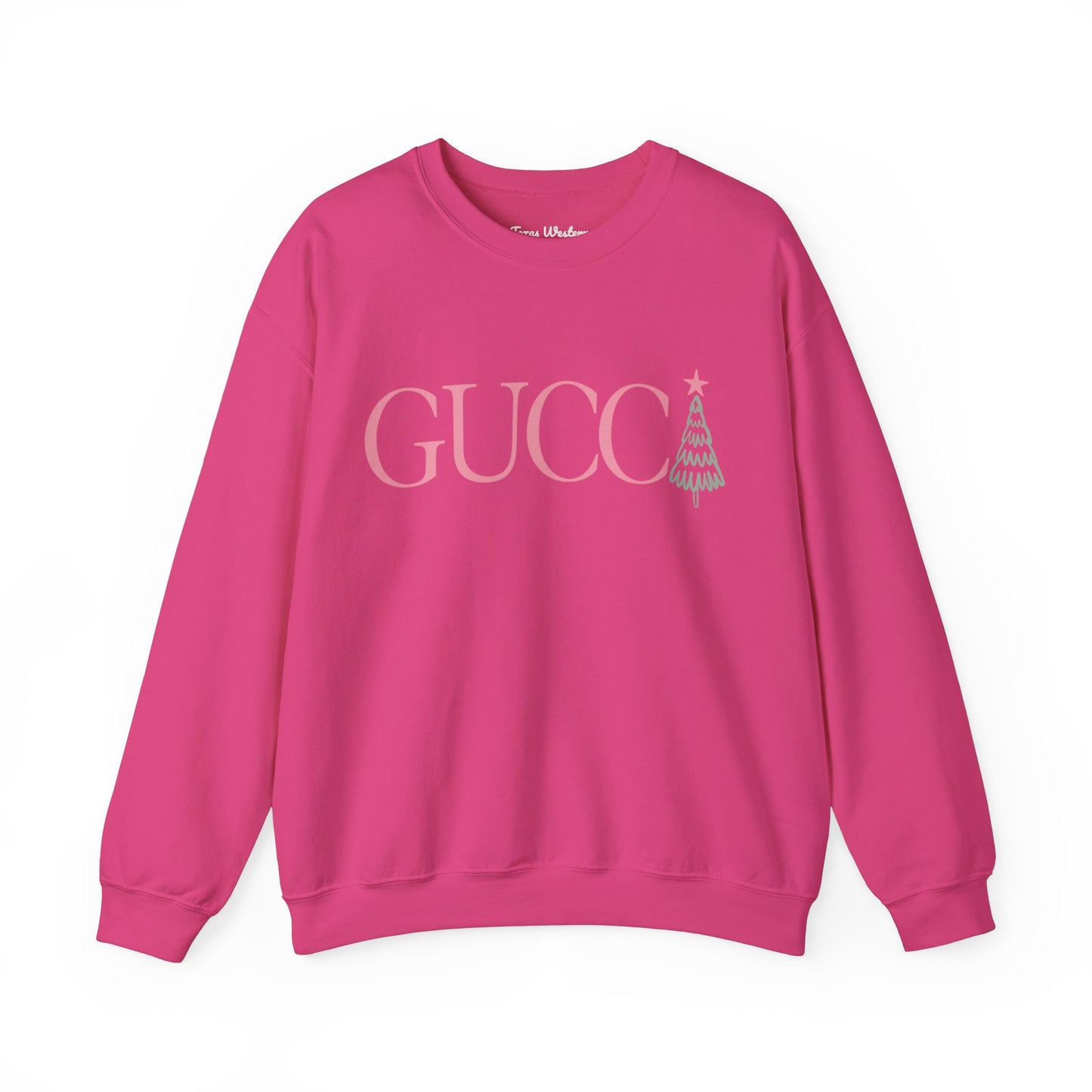 Gucc Tree Crewneck - Gildan