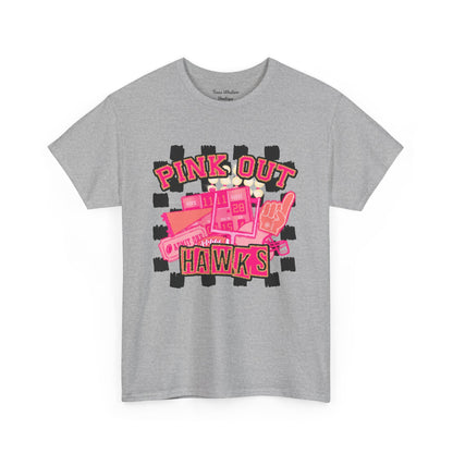 Pink Out Hawks Tee - Gildan