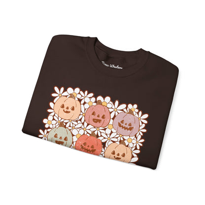 Nine Pumpkins Crewneck - Gildan