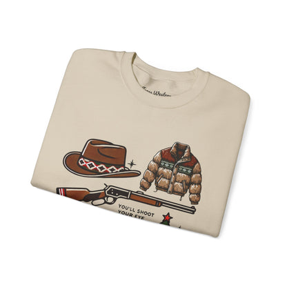 Shoot Your Eye Out Crewneck - Gildan