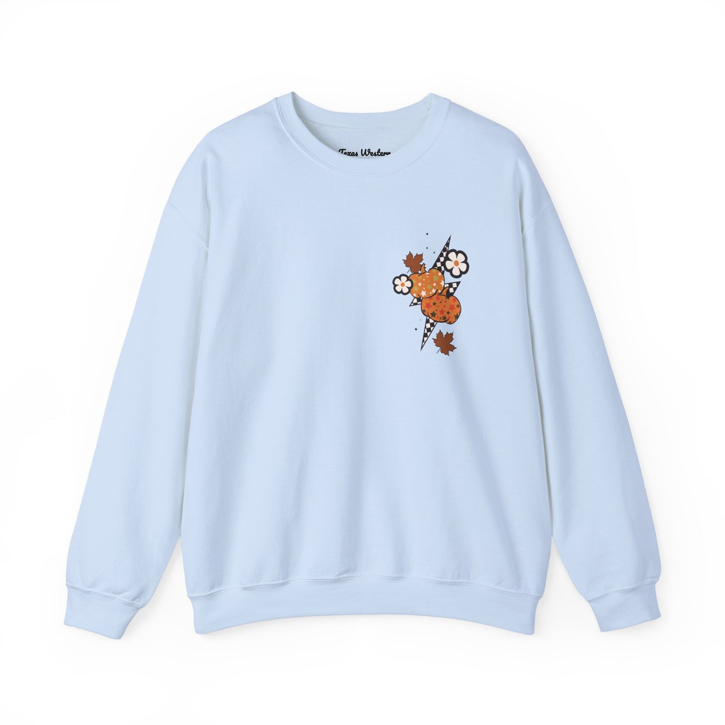 Give Thanks To The Lord Crewneck - Green - Gildan