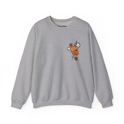 Give Thanks To The Lord Crewneck - Green - Gildan