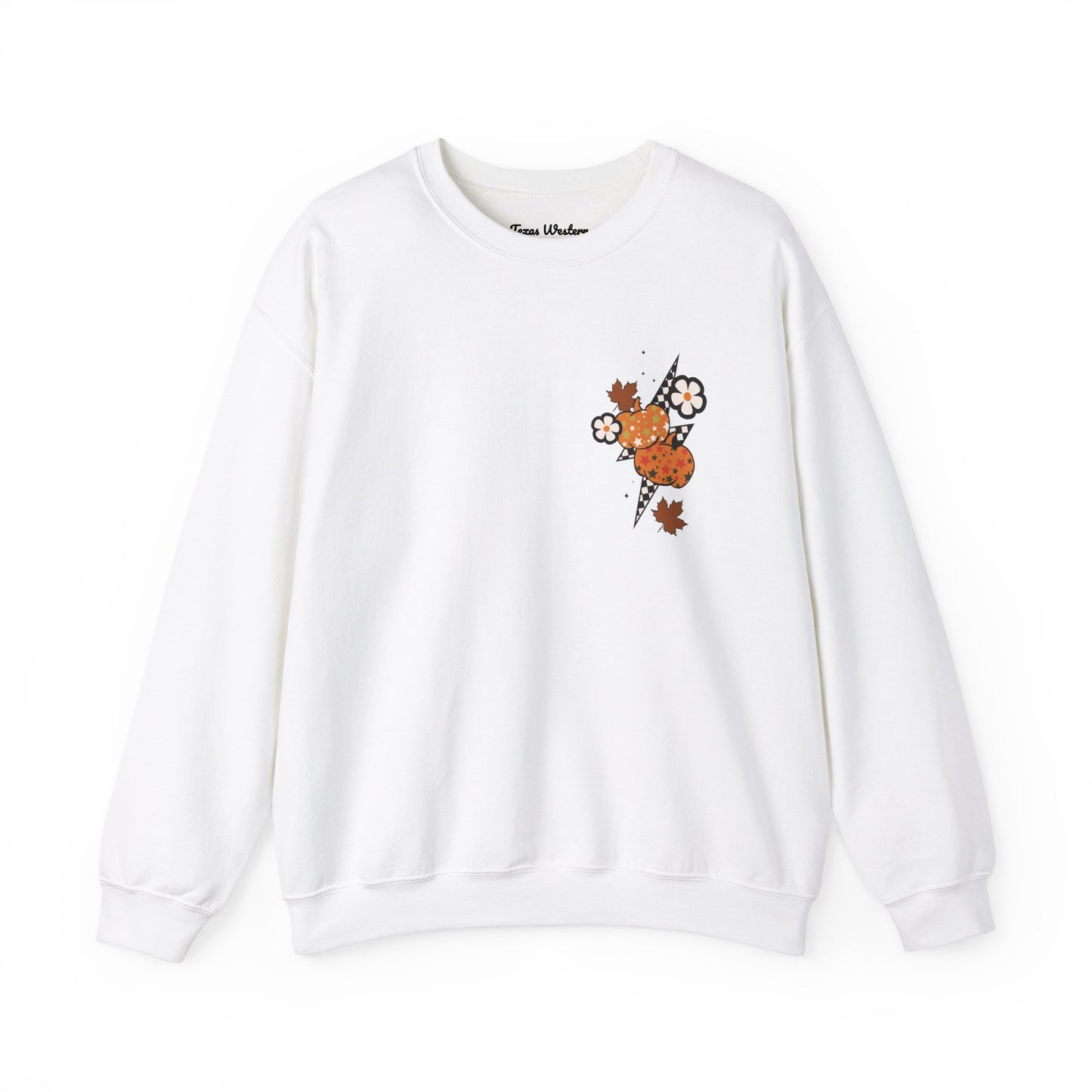 Give Thanks To The Lord Crewneck - Green - Gildan
