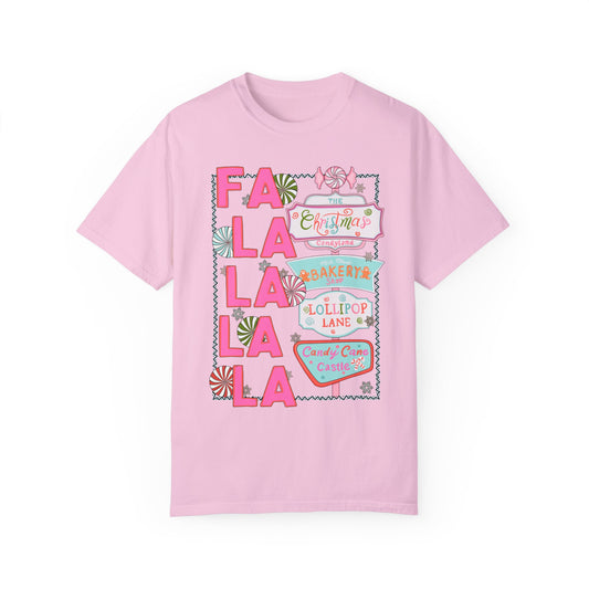 Fa La La La Tee - Comfort Colors