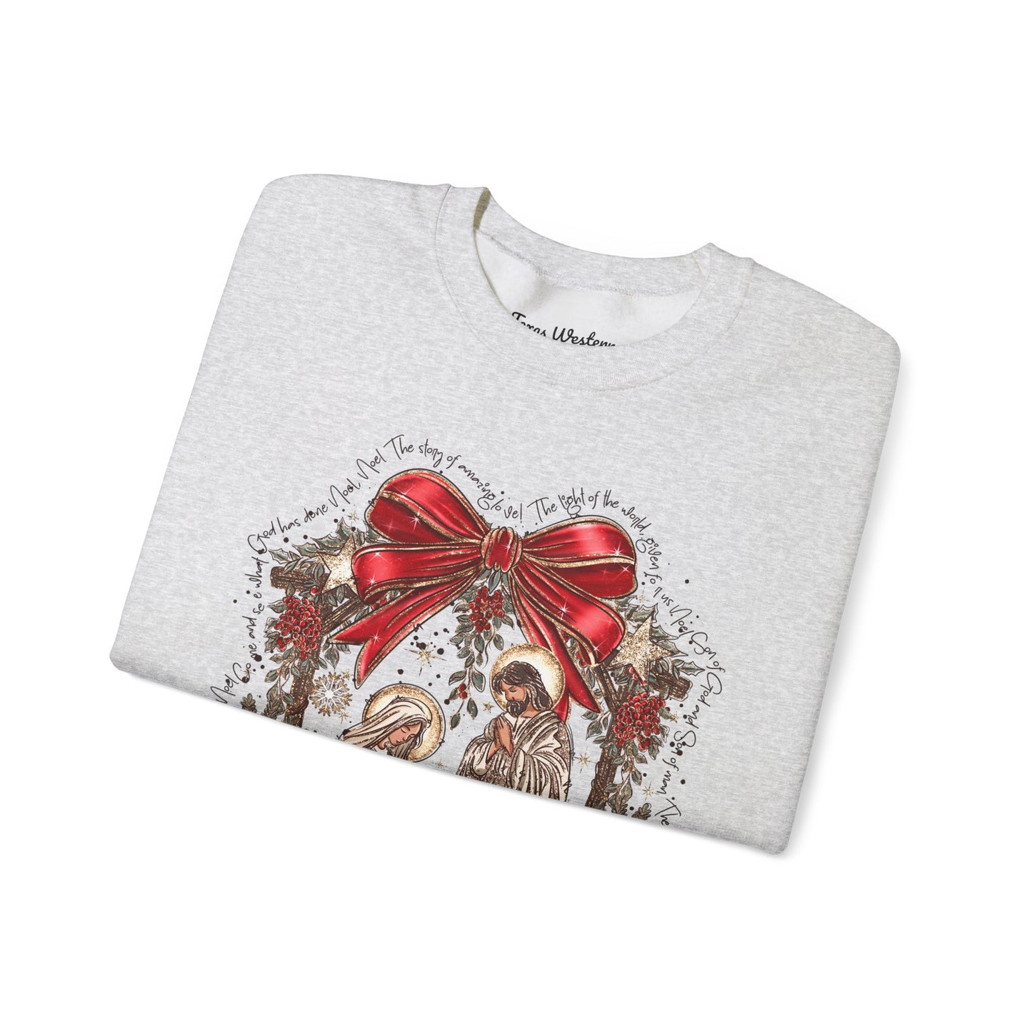 Noel Lyrics Crewneck - Gildan