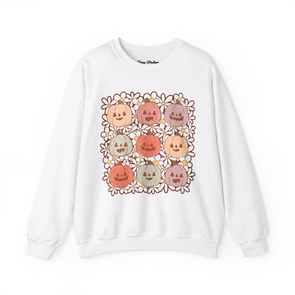 Nine Pumpkins Crewneck - Gildan